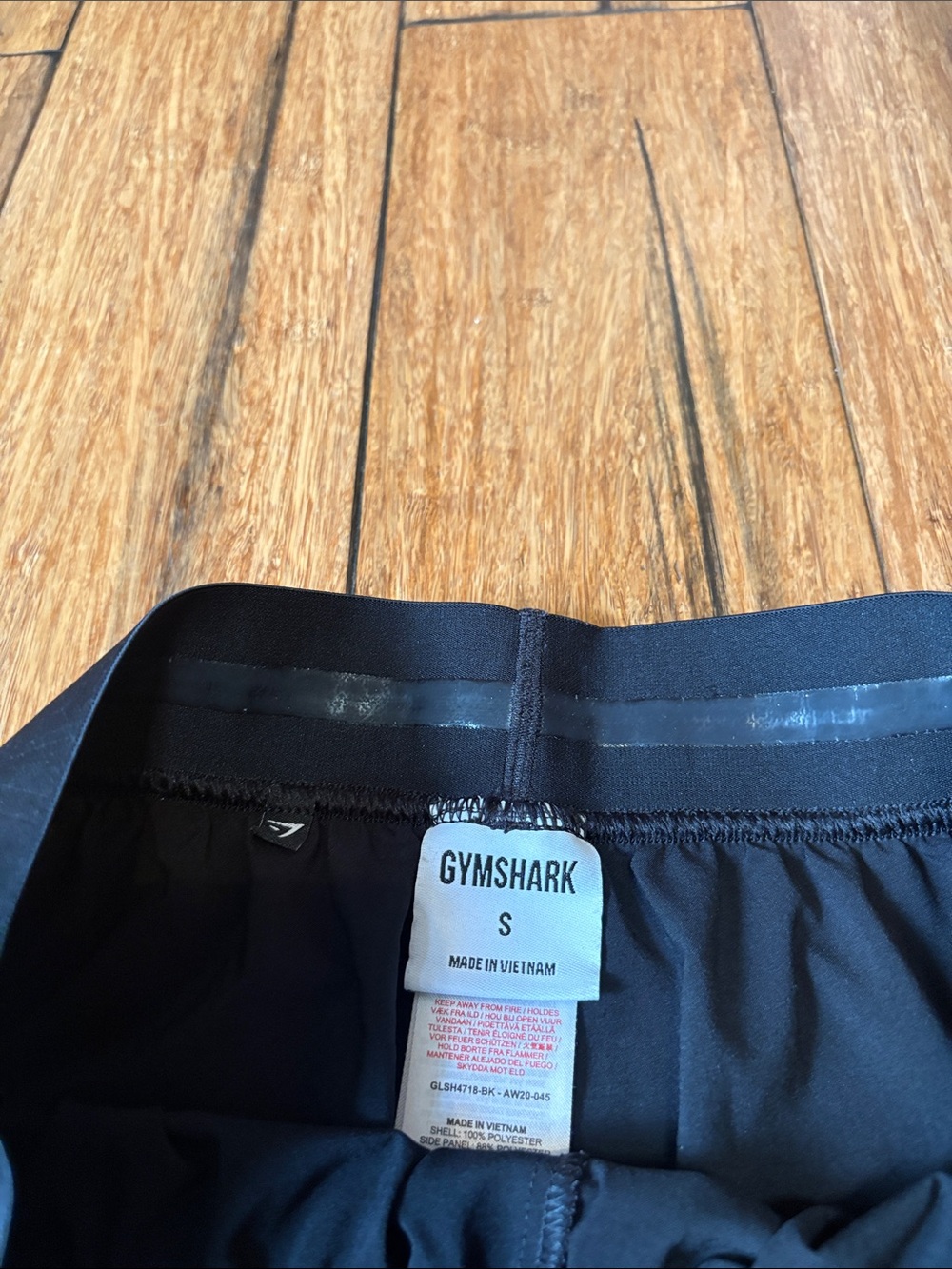 Gymshark Training Sprint Workout Shorts Black Womens Small Athletic Running - Picture 5 of 6